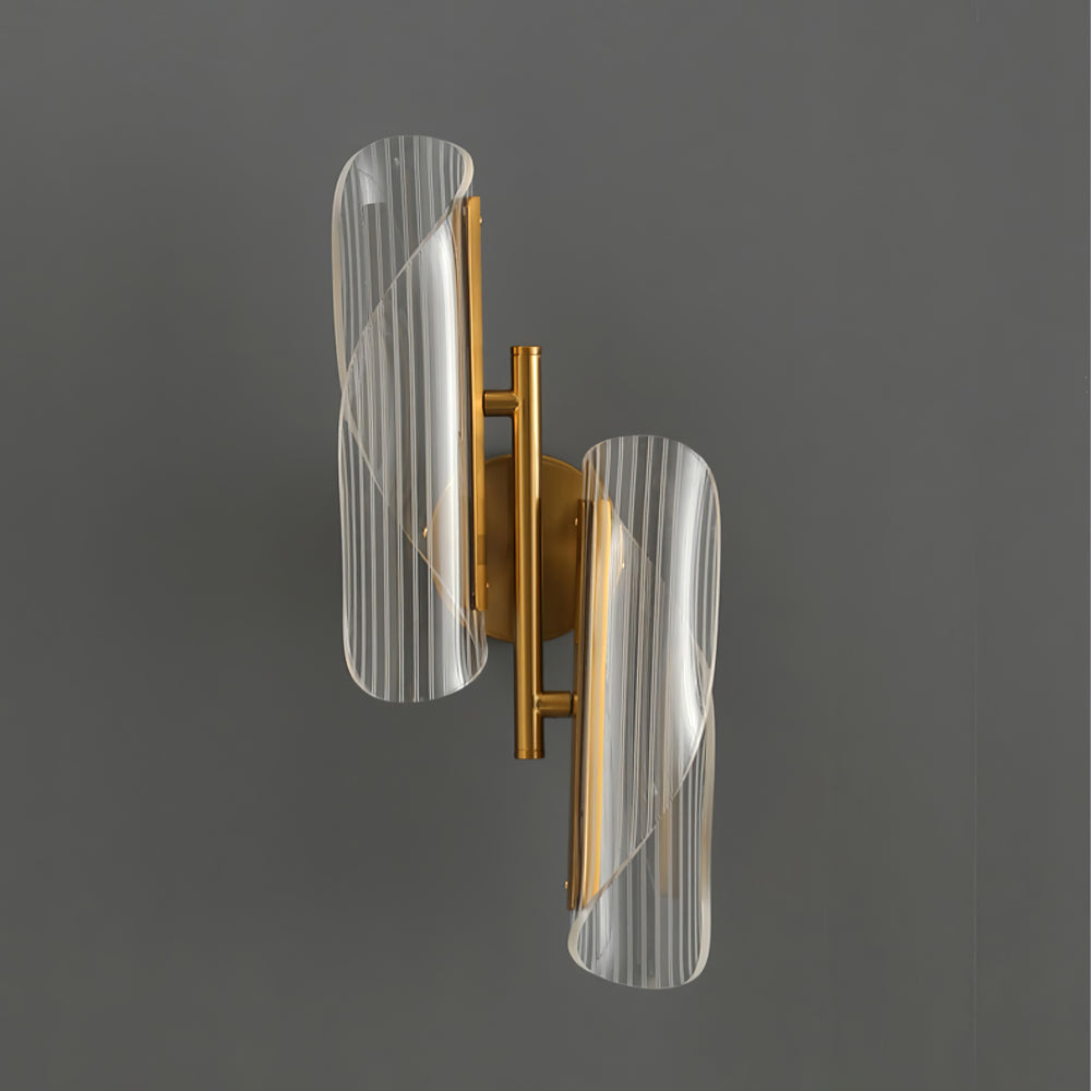 Applique en verre cristal
