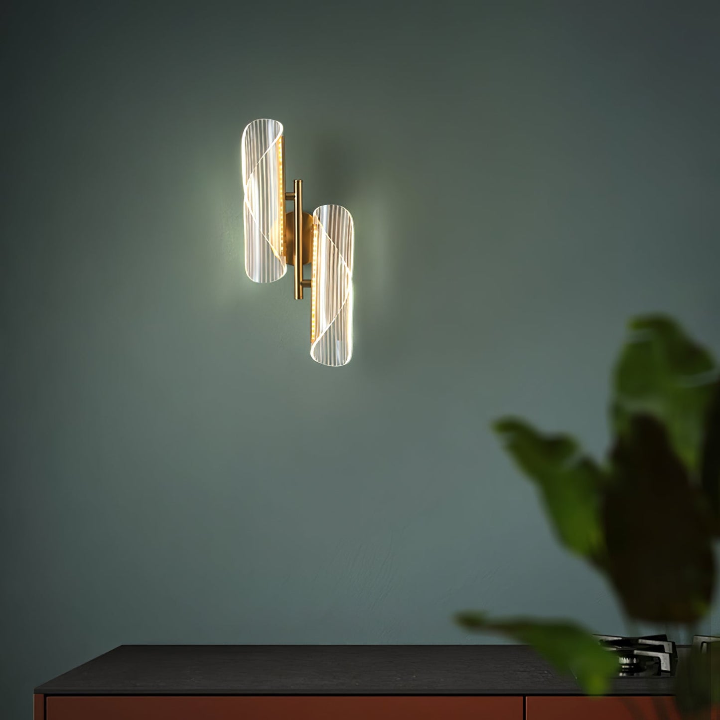 Applique en verre cristal