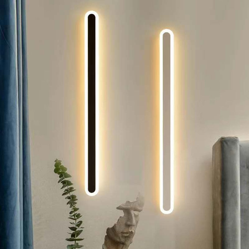 Applique murale minimaliste à diodes électroluminescentes