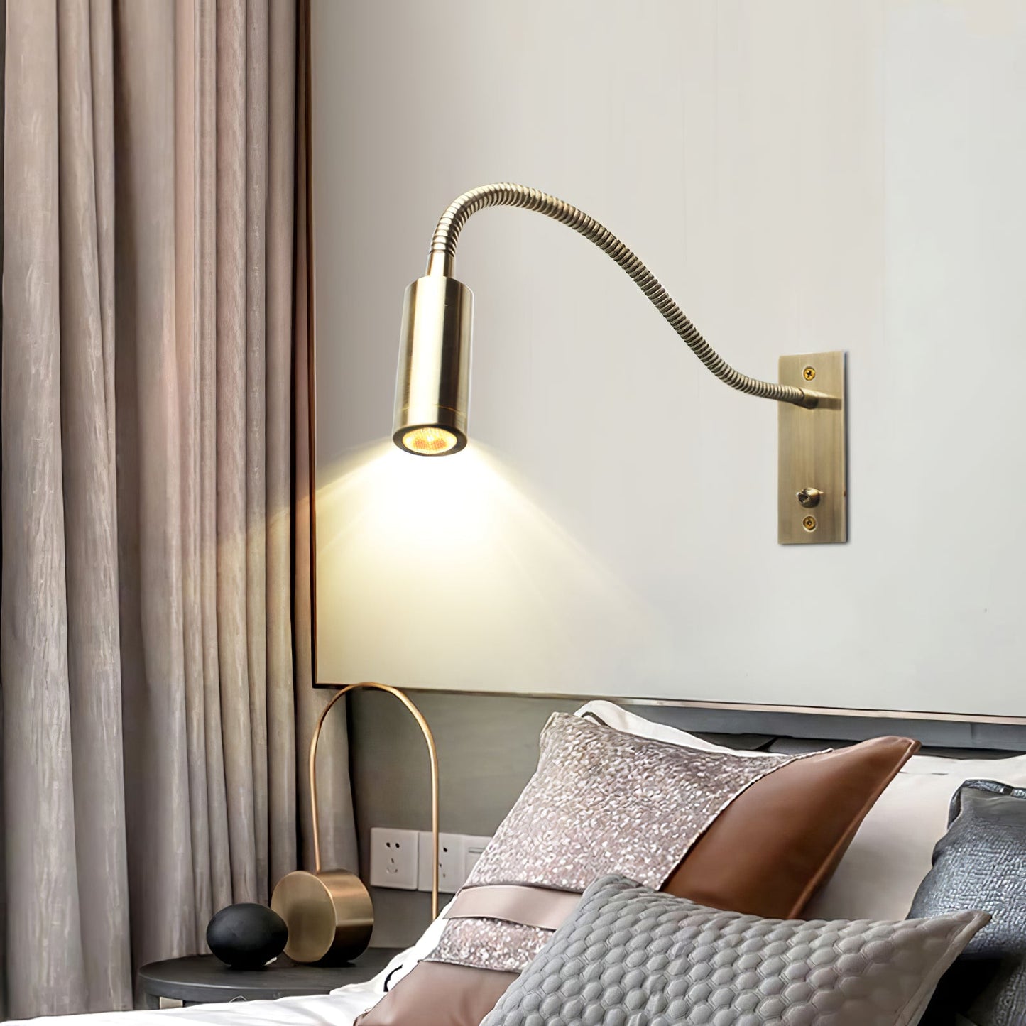 Adjustable Bedroom Wall Light