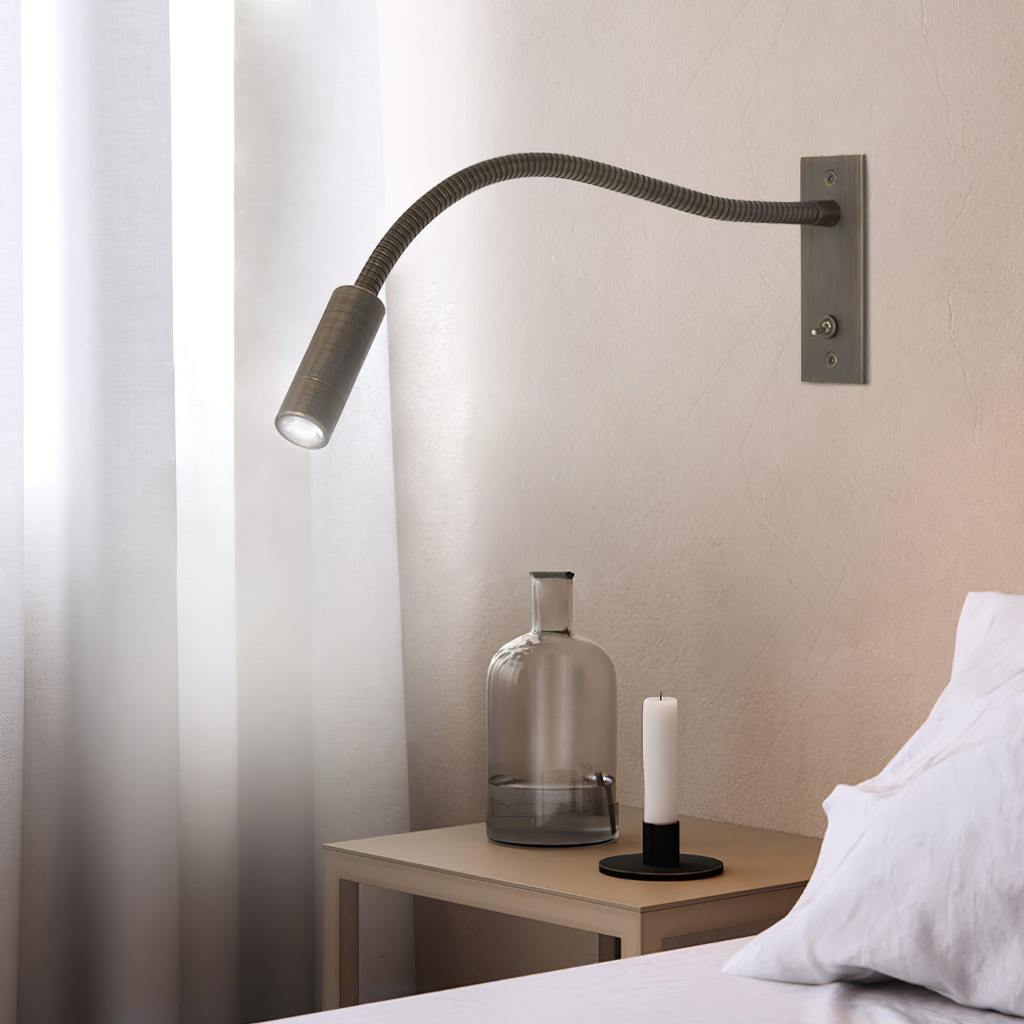 Adjustable Bedroom Wall Light