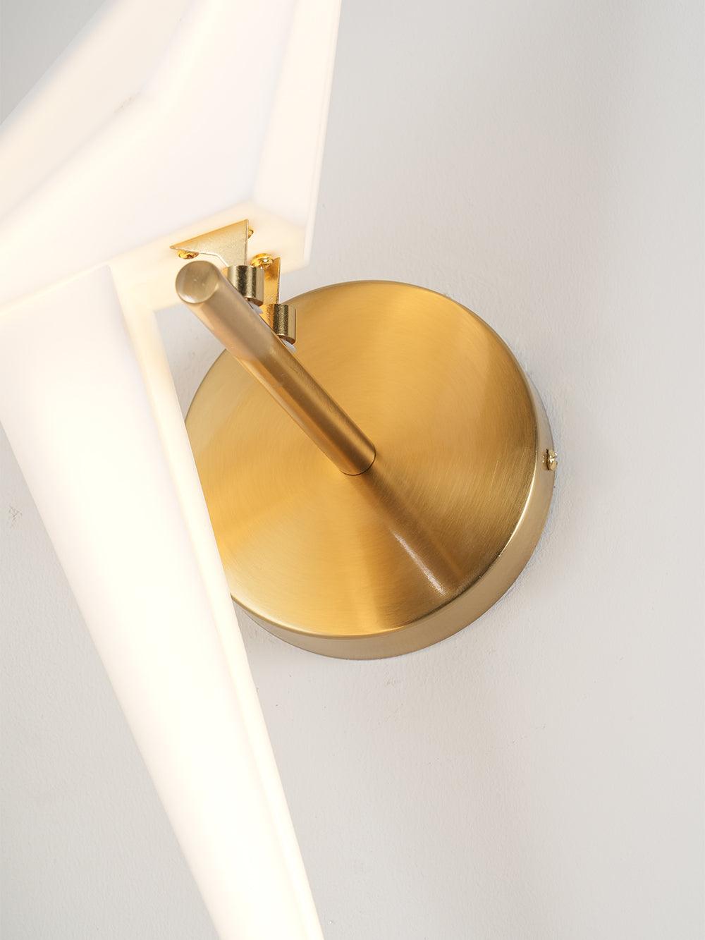 Lampe murale en forme d'oiseau