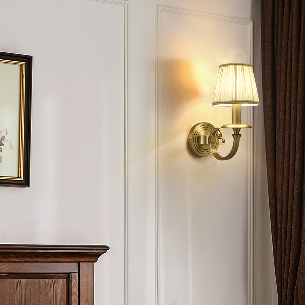 Wandlamp Koninklijk Goud