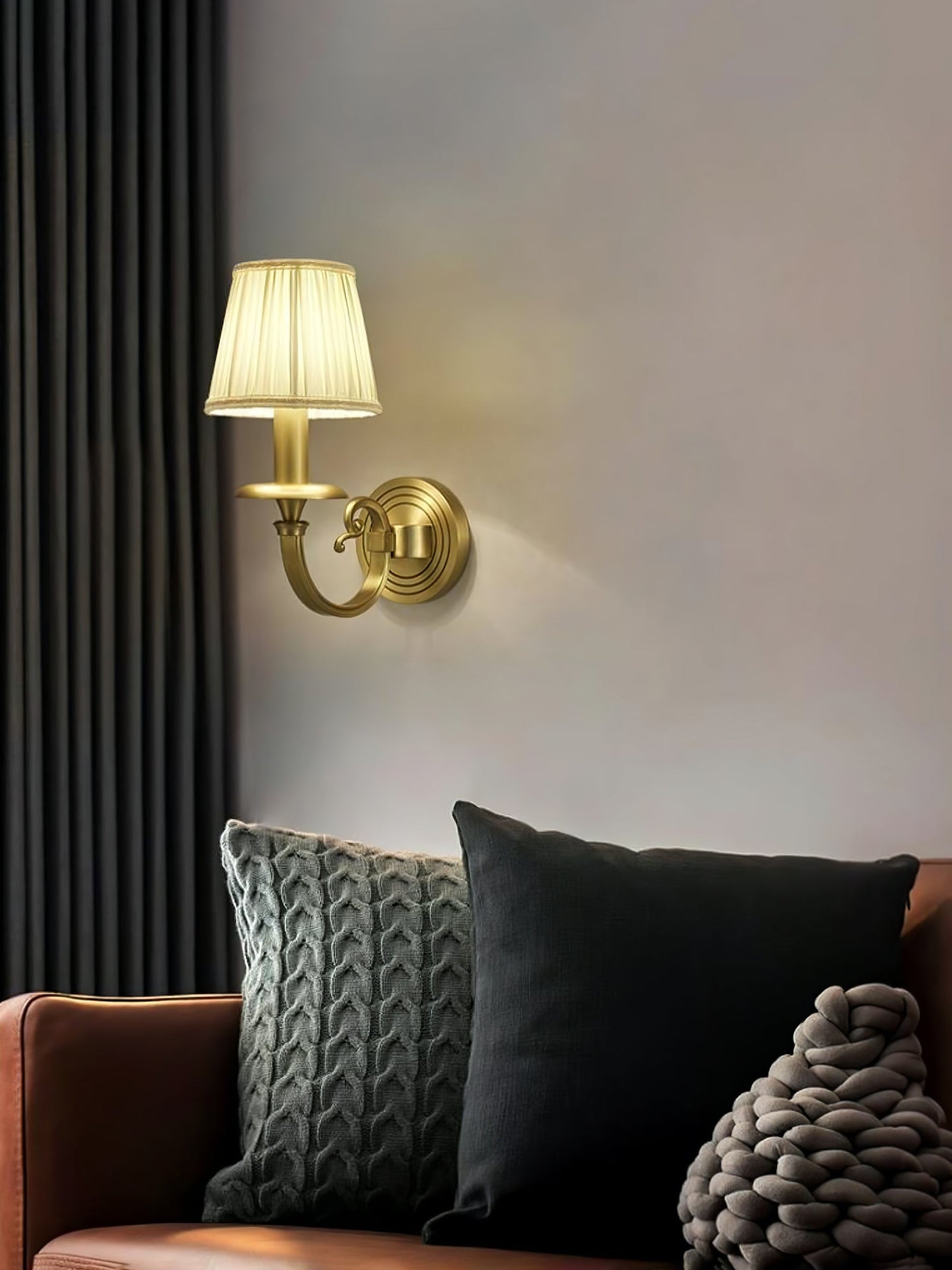 Wandlamp Koninklijk Goud