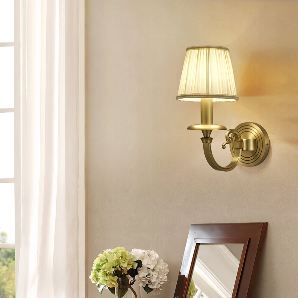 Wandlamp Koninklijk Goud
