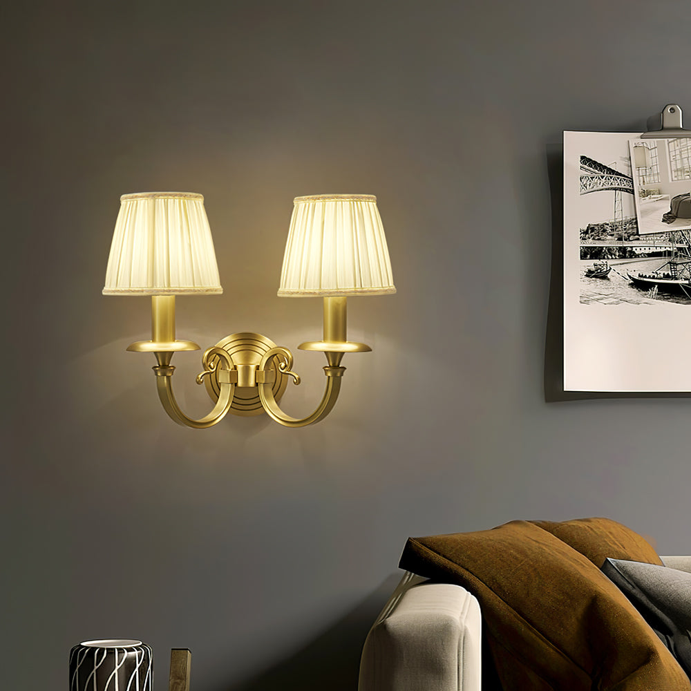Wandlamp Koninklijk Goud