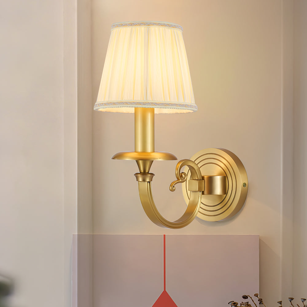 Wandlamp Koninklijk Goud