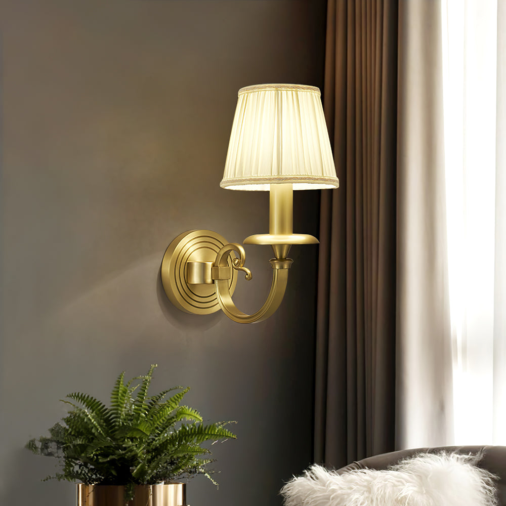 Wandlamp Koninklijk Goud