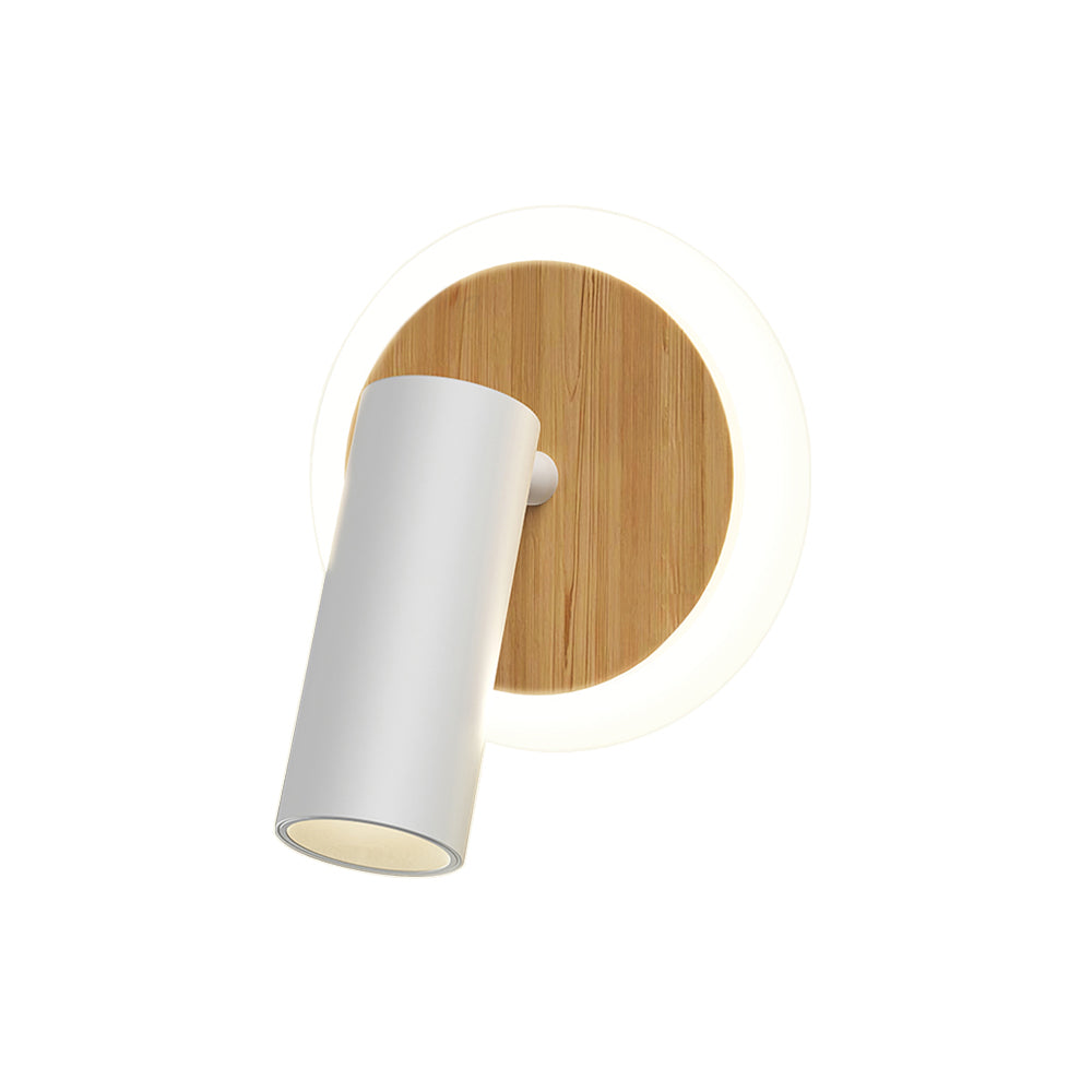 Lámpara de pared con foco regulable