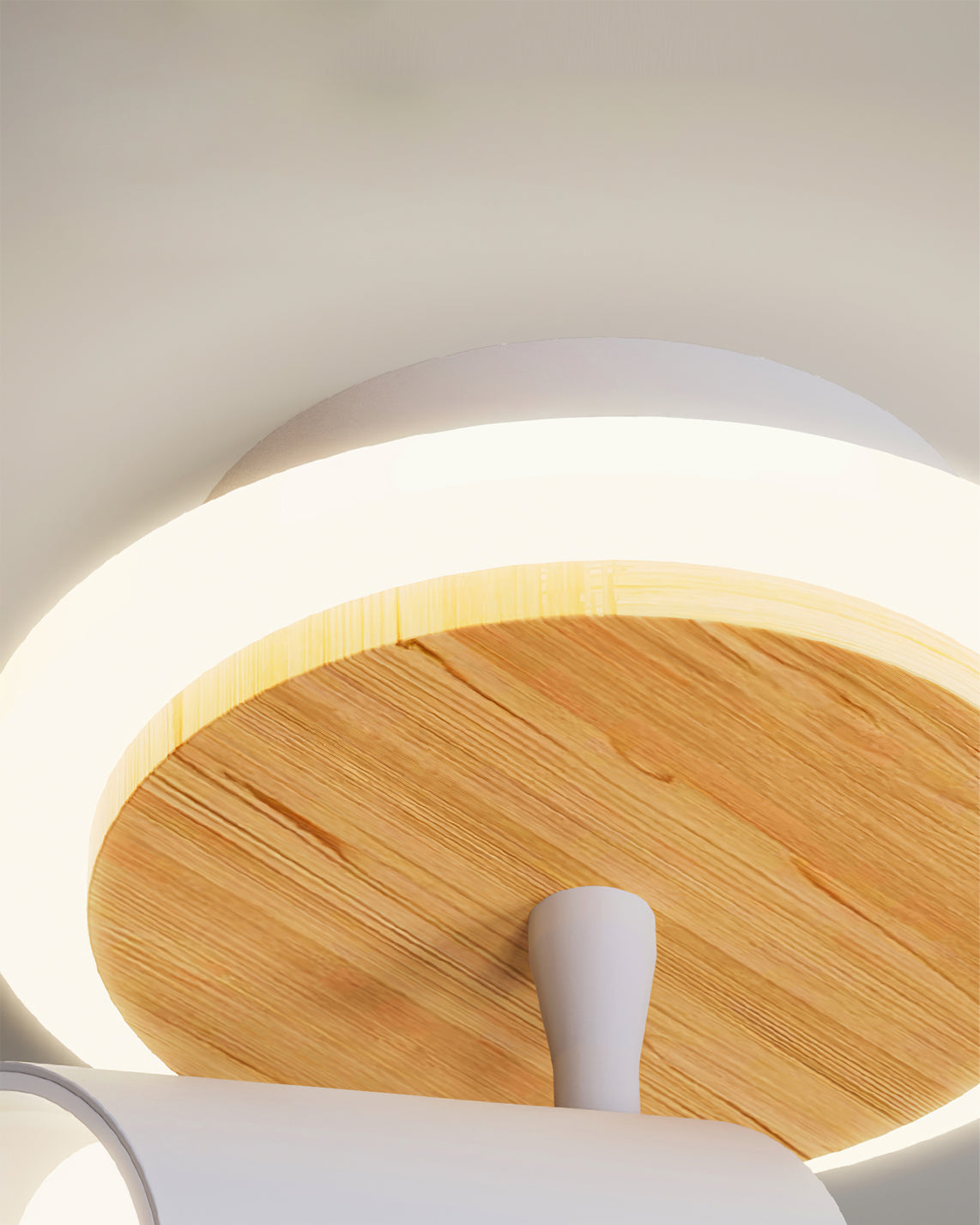 Lámpara de pared con foco regulable