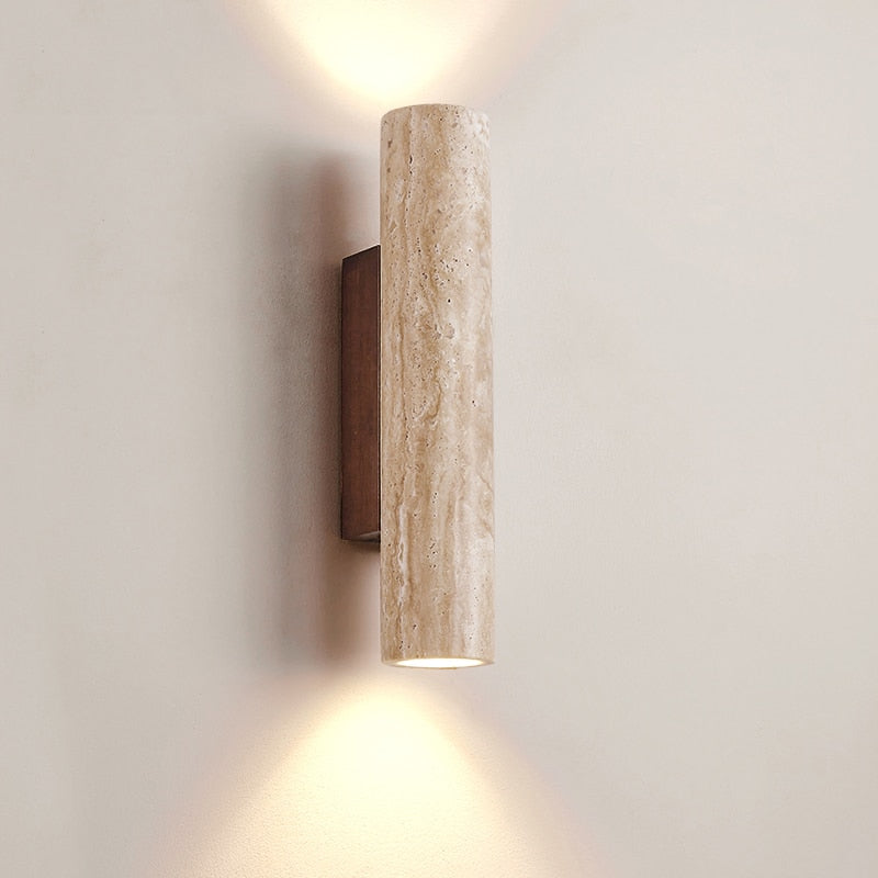 Lampe murale japonaise Wabi-Sabi