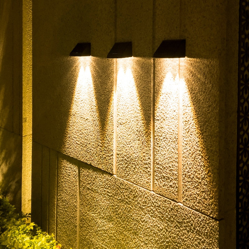 Yard Solar Wall Light
