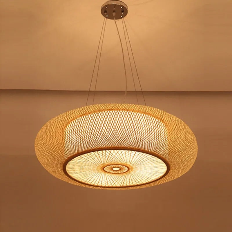 Bamboe Plafondlamp