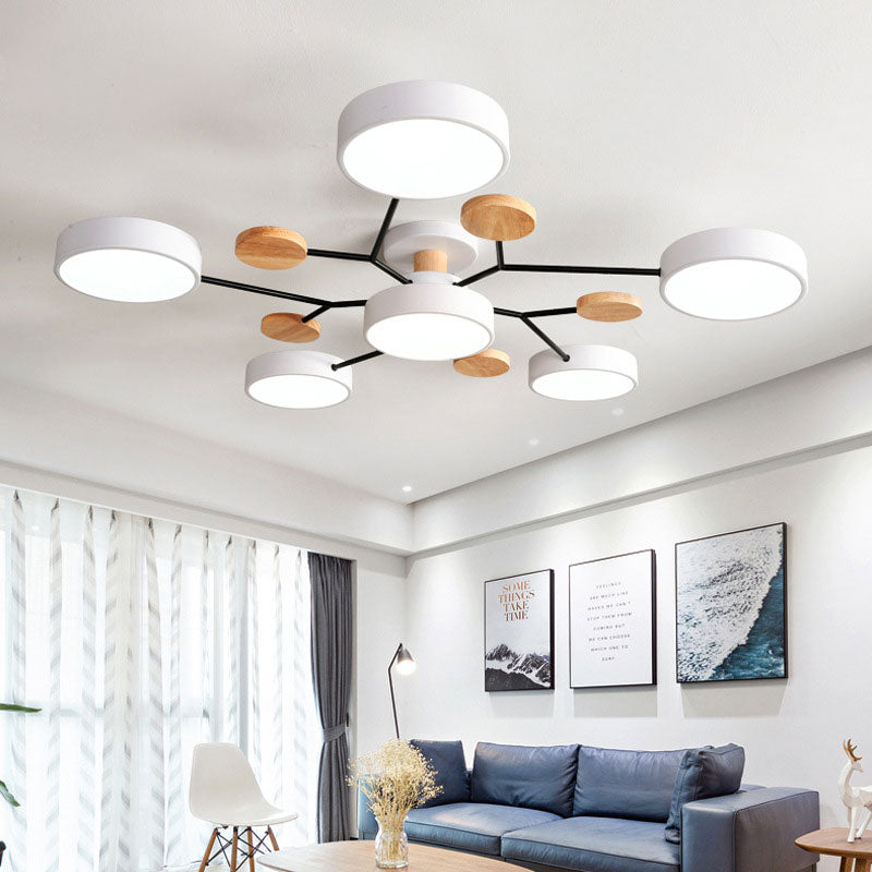 Luxueuze kunst plafondlamp