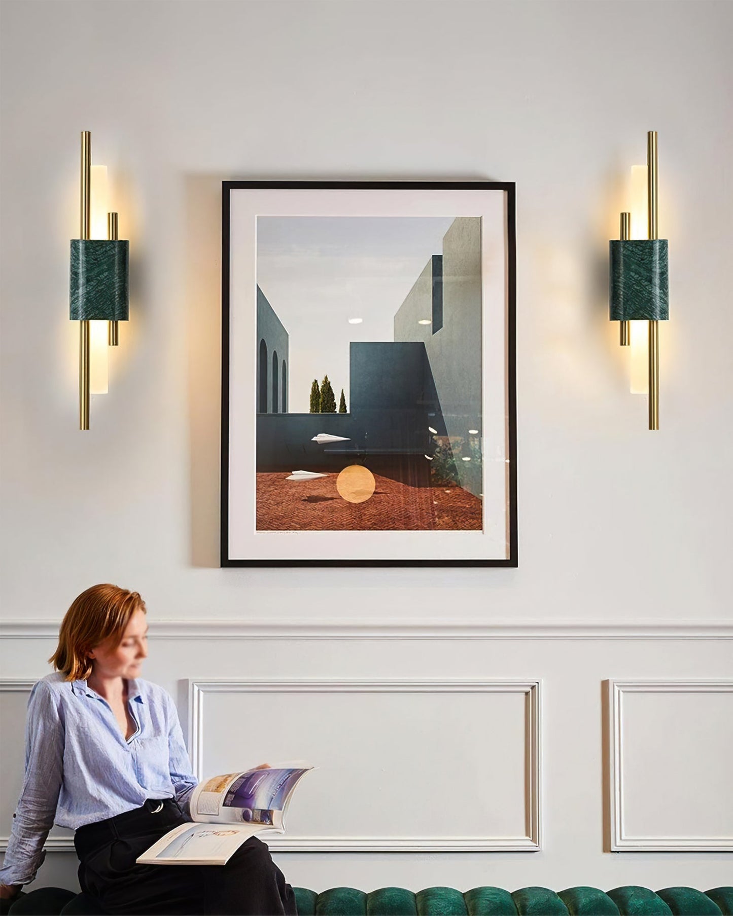 Marble Pattern Wall Lamp