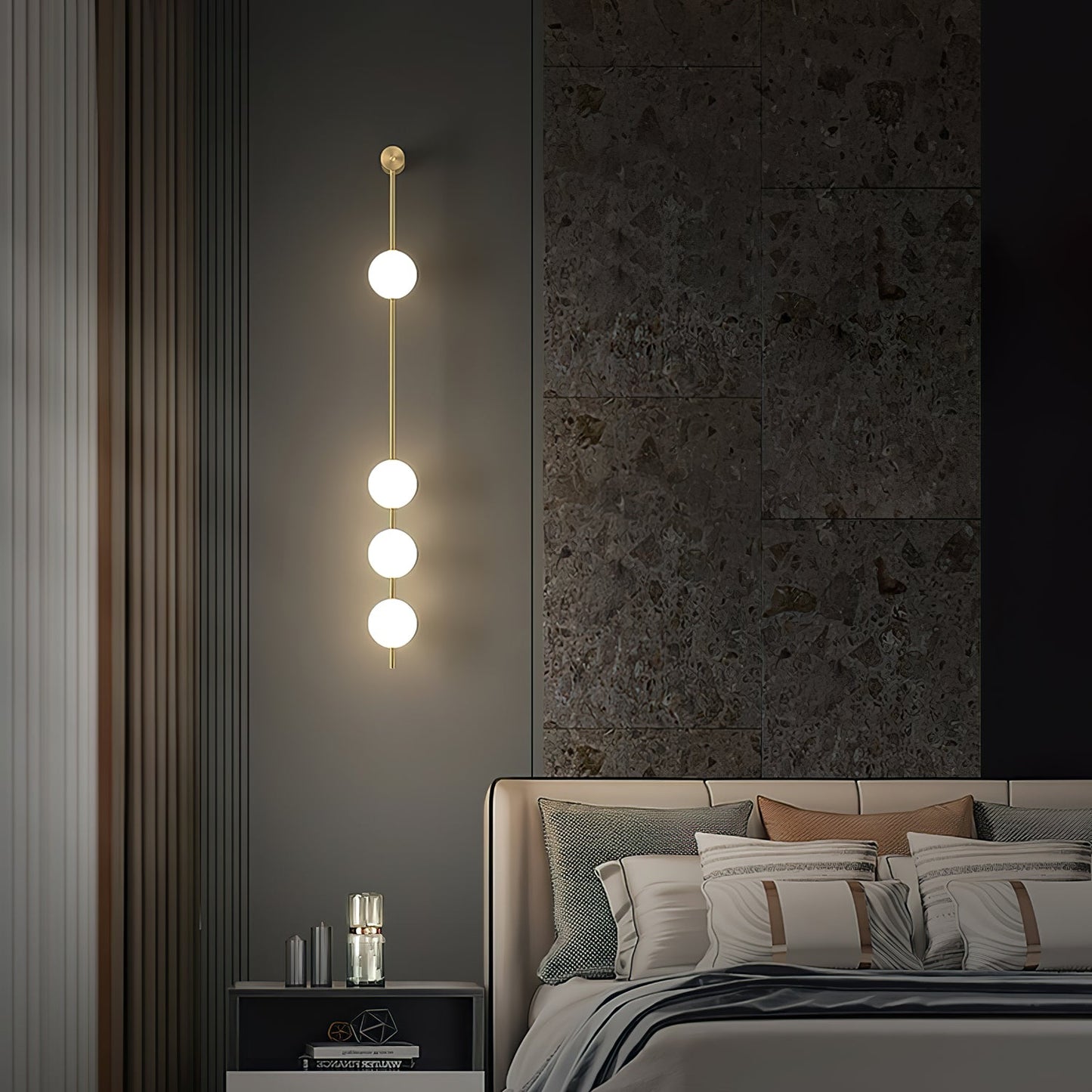 Verticale wandlamp