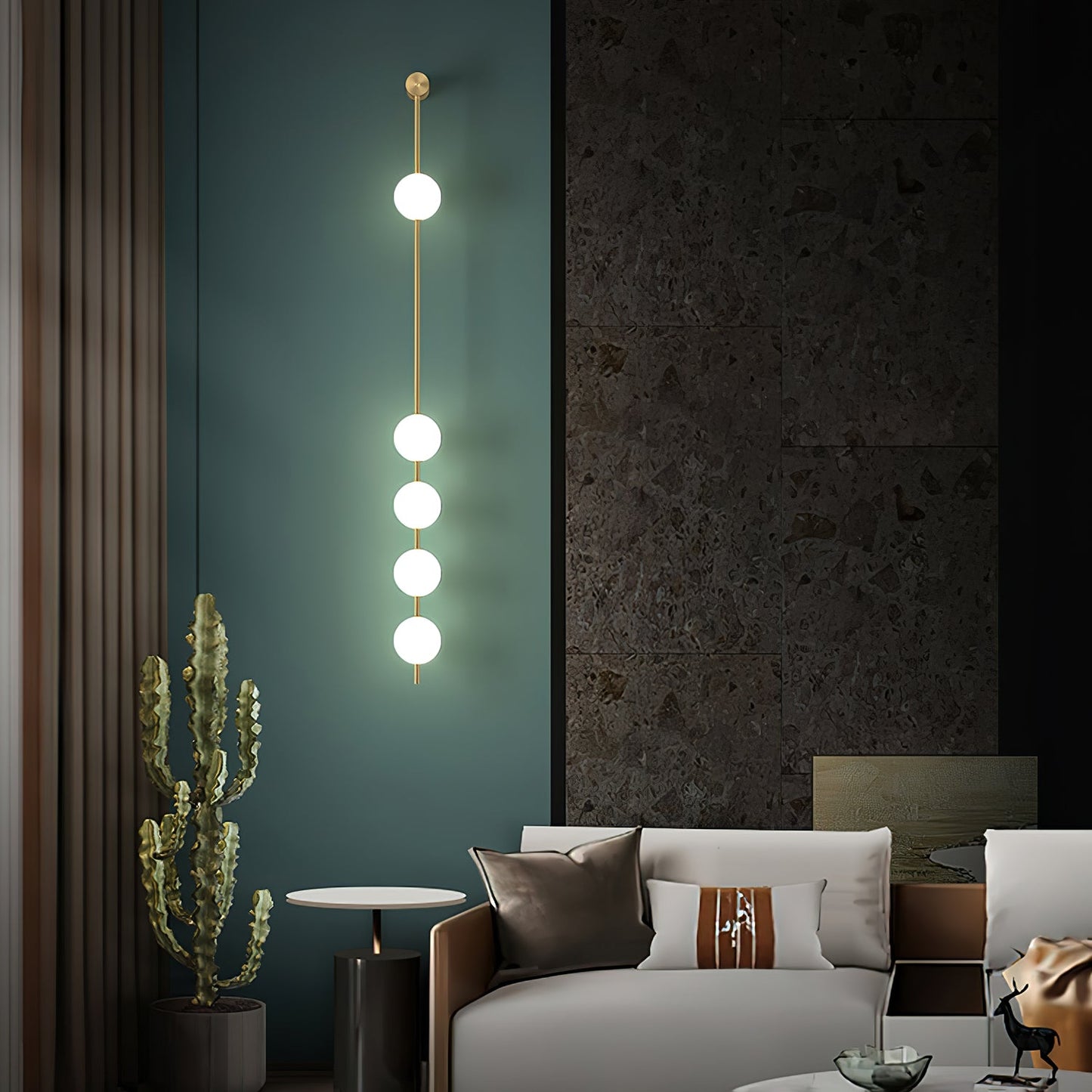 Verticale wandlamp