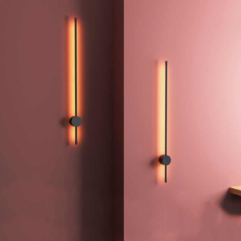 Applique luxueusement minimaliste en forme de tige