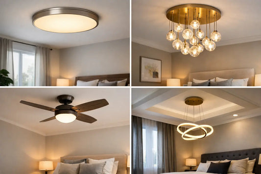 12 Bedroom Ceiling Light Ideas That Work