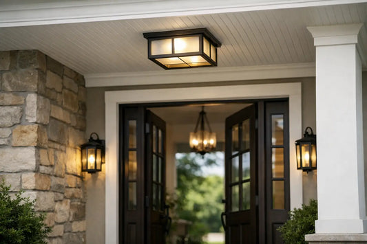 Outdoor Ceiling Lights That Elevate Every Entry