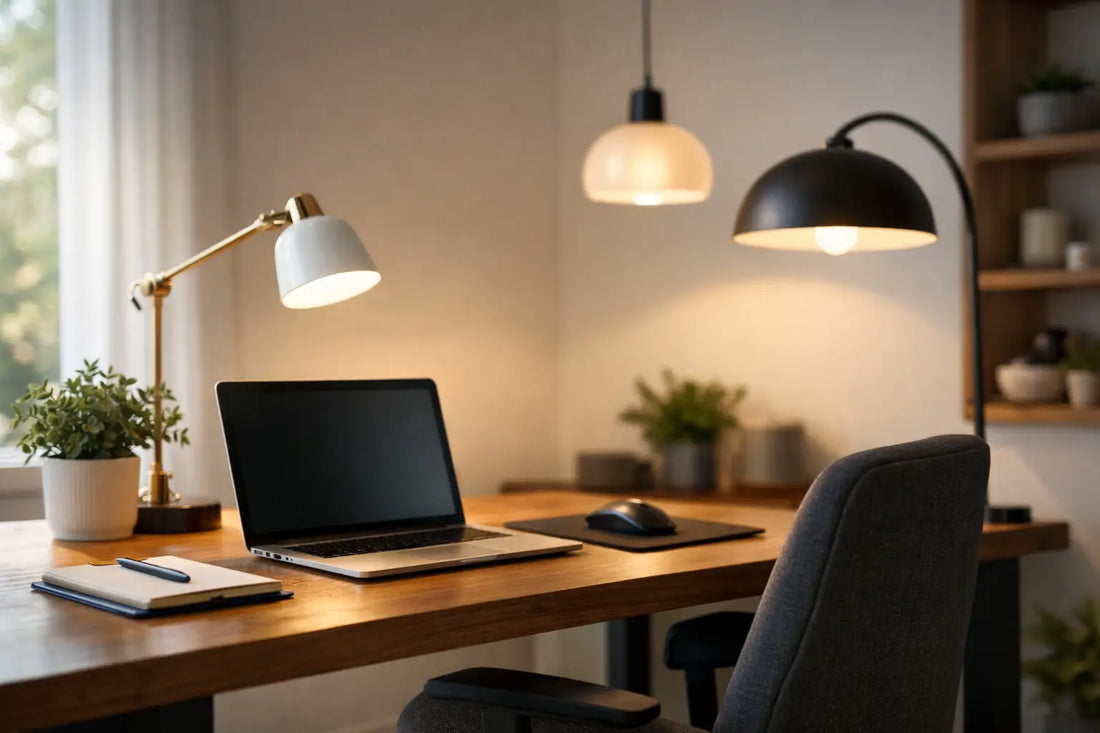 A Guide to Lighting a Home Office That Works