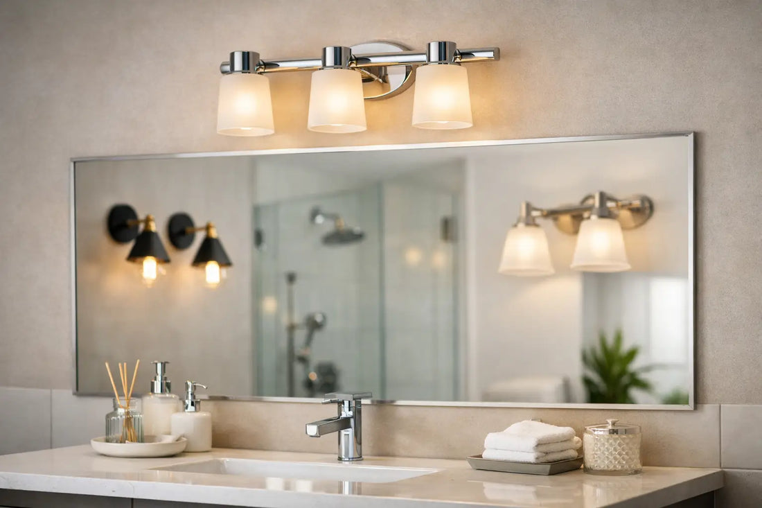 How to Choose Bathroom Vanity Lights