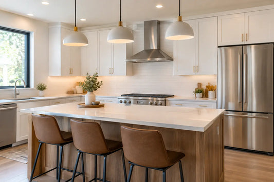 Best Lighting for Rental Kitchens That Feels Built-In