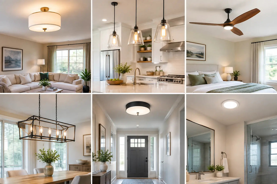 Ceiling Fixtures That Make Every Room Work