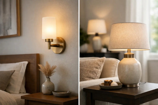 Wall Sconces vs Table Lamps for Every Room