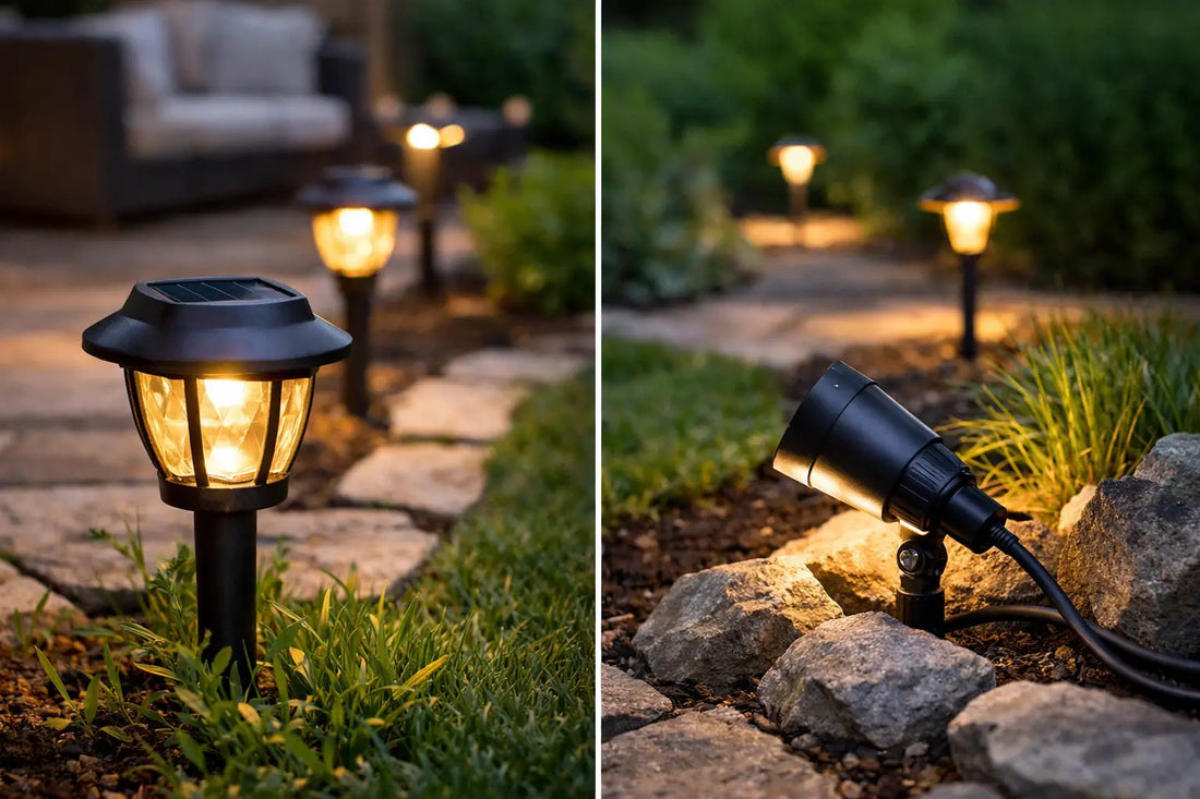 Solar Lights vs Wired Lighting: Which Fits?