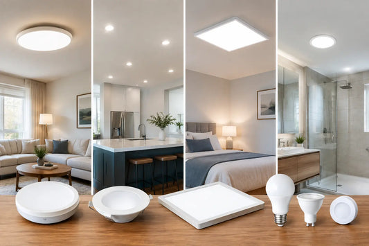 LED Ceiling Lights Comparison for Every Room