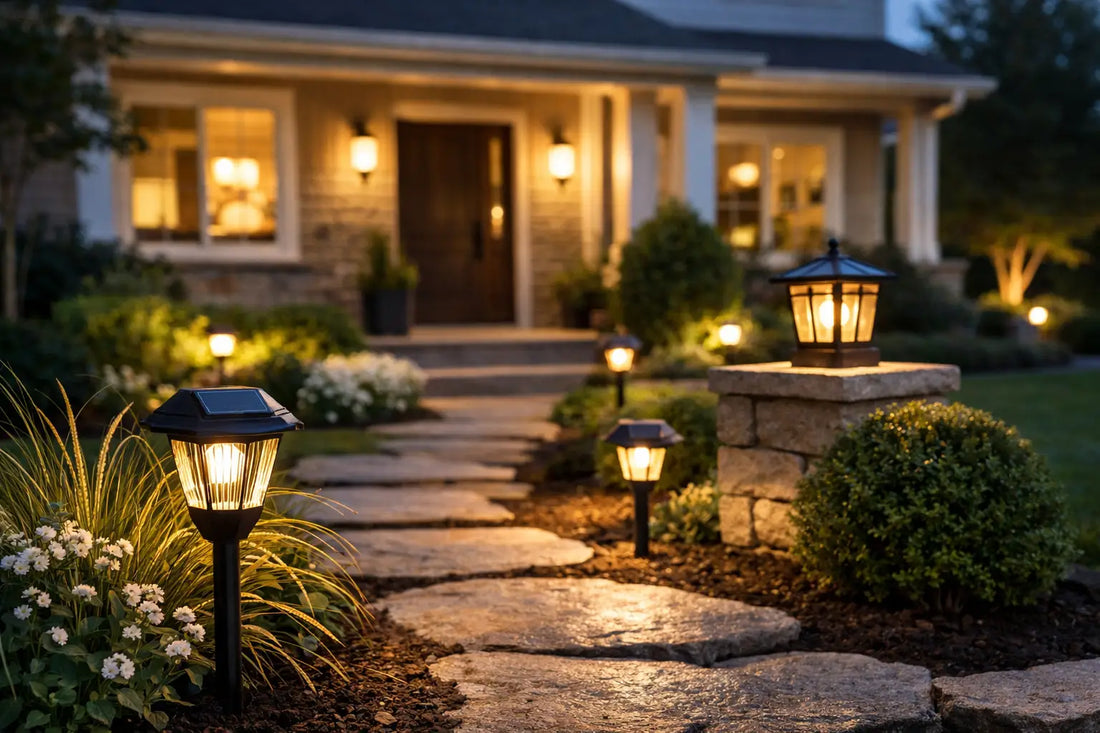 Outdoor Solar Lighting Guide for Better Curb Appeal