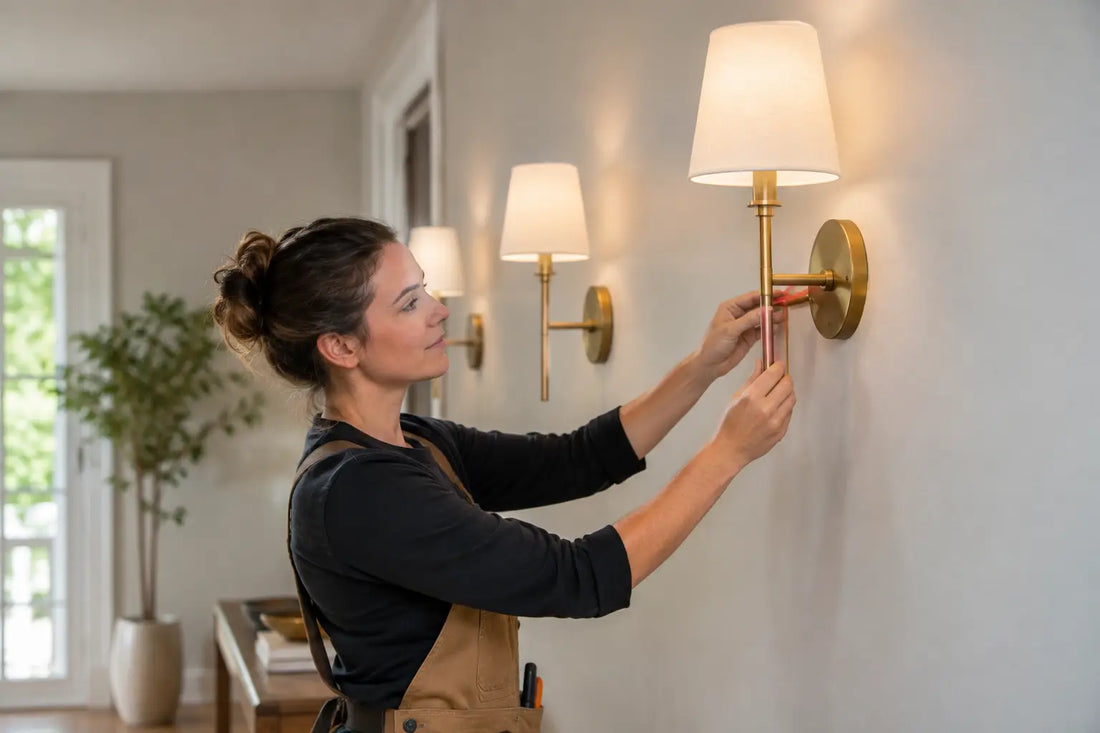 Sconce Installation: Height, Spacing, and Style