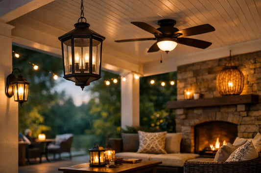 How to Light a Covered Porch With Style