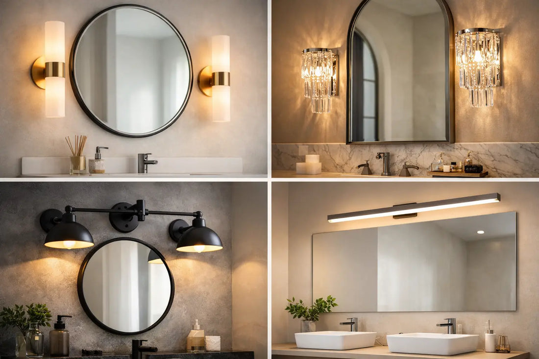 12 Bathroom Wall Lights Ideas to Copy