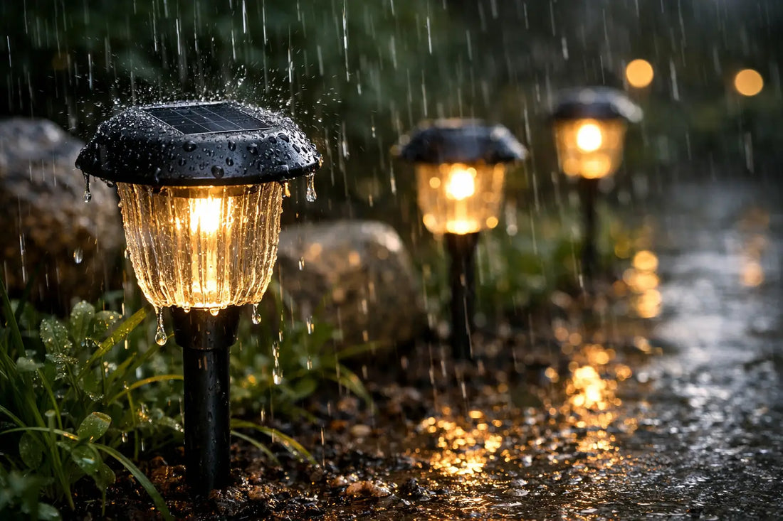 Are Solar Garden Lights Waterproof Enough?