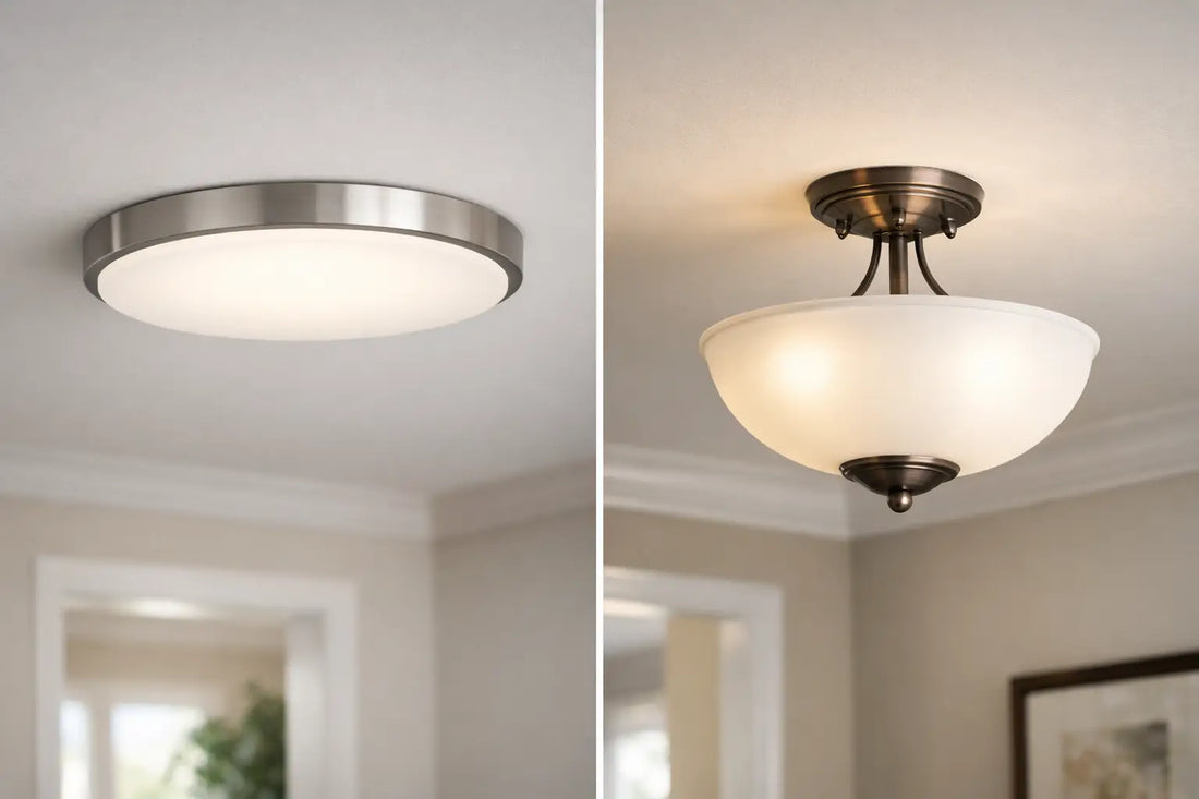 Flush Mount vs Semi Flush: What Fits Best?