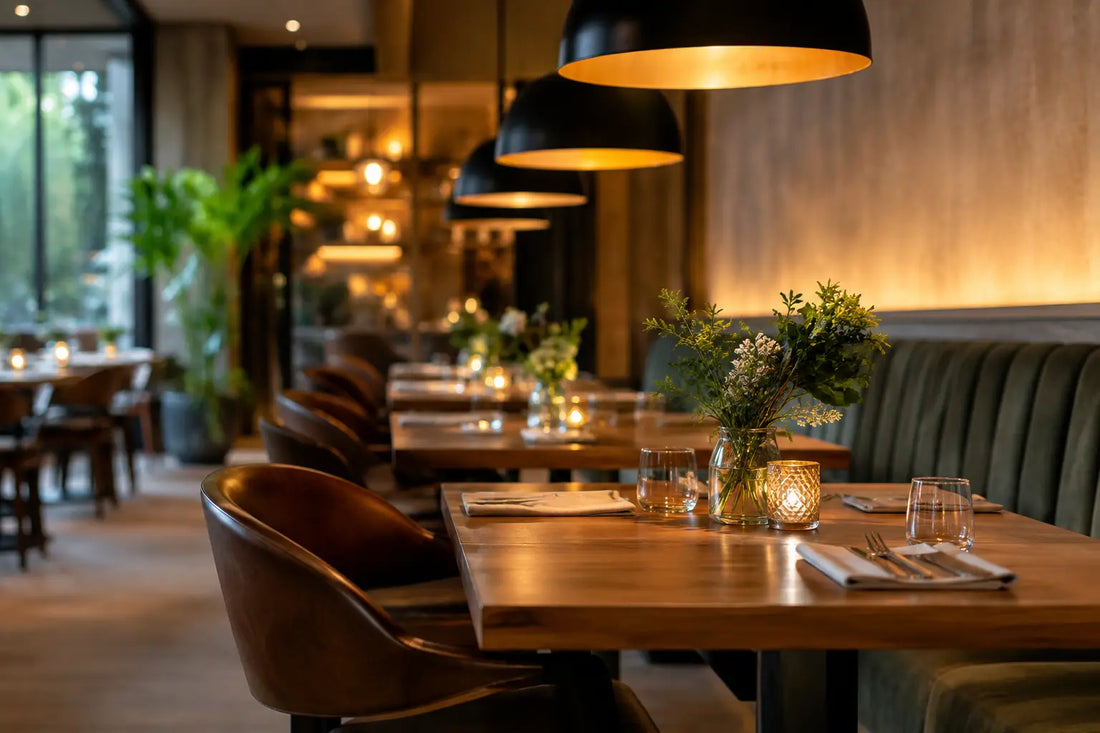 Restaurant Lighting Styles That Set the Mood