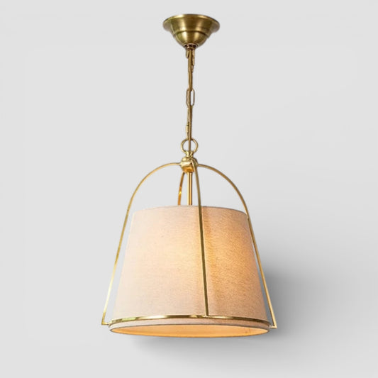 American luxury postmodern ceiling light with brass
