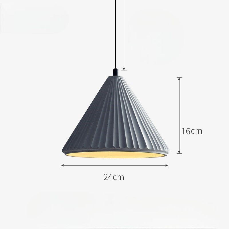 Moderne Cement Hanglamp