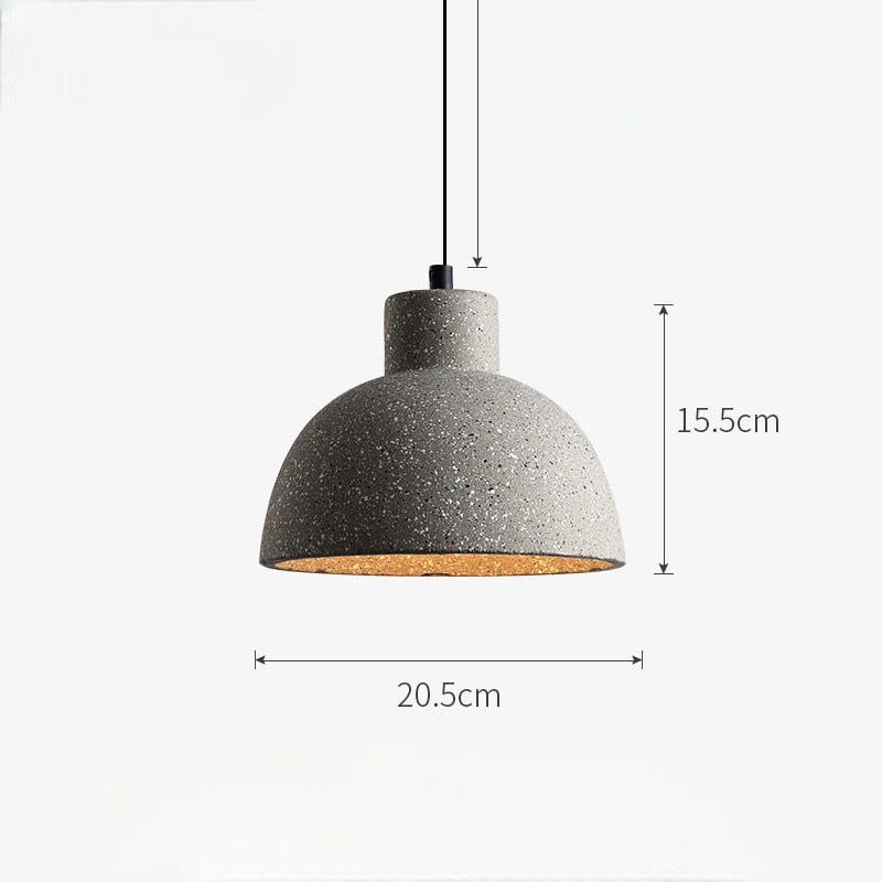 Modern Cement Pendant Light