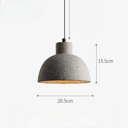 Moderne Cement Hanglamp