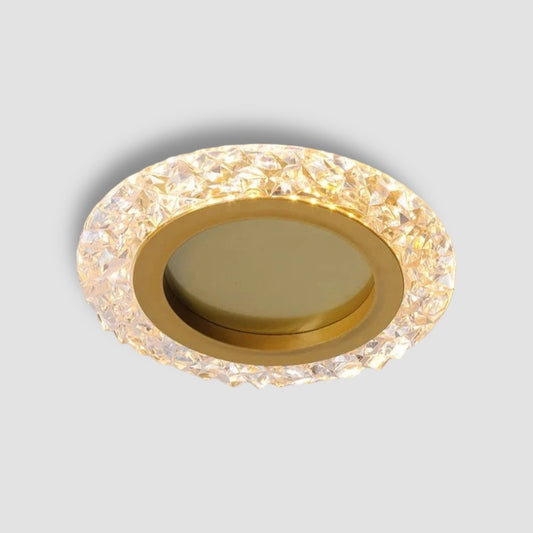 Crystal design ceiling light