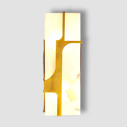 Marble Art Deco Wall Sconce