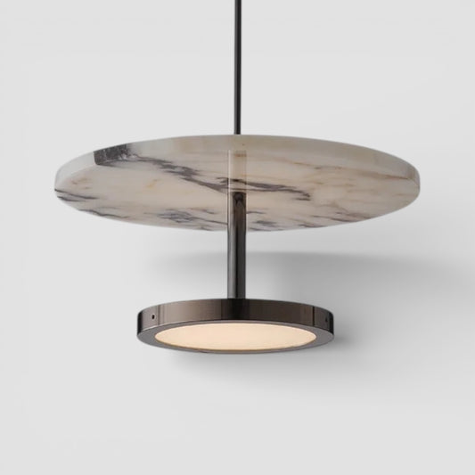 Alabaster modern luxury pendant light