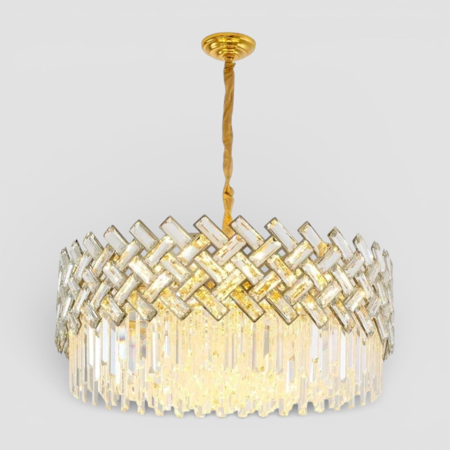 Modern lyxig design kristallkrona