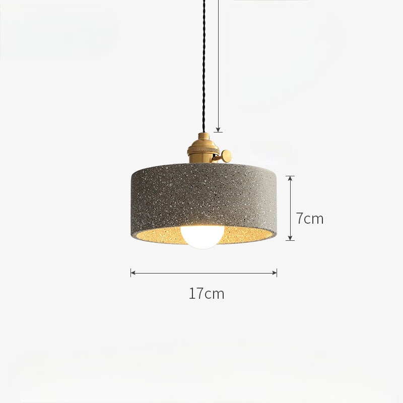 Moderne Cement Hanglamp