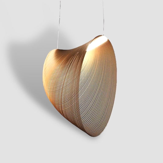 Wabi-Sabi Wooden Chandelier