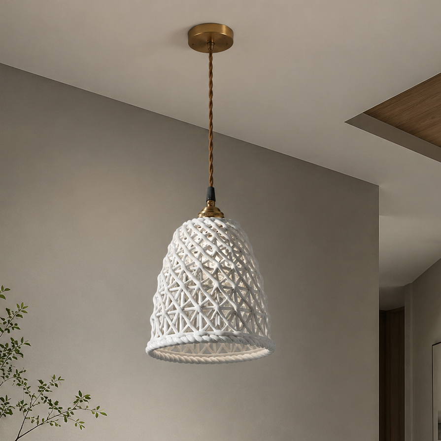 LUXELY japanese-inspired ceramic pendant light