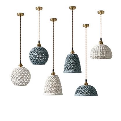 LUXELY japanese-inspired ceramic pendant light